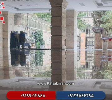 رفع الودگی ها و دوده های سطوح پارکینگ به وسیله دستگاه های کفسابی