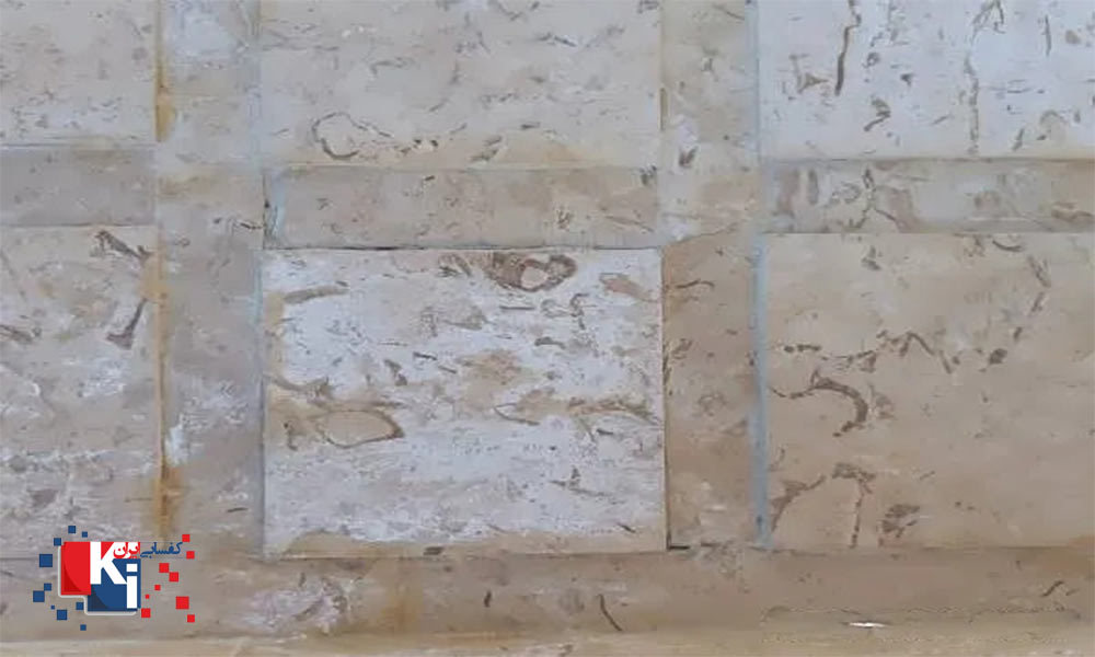 رفع شوره موزاییک با سندبلاست یا ماسه پاشی خشک